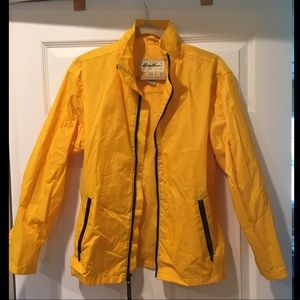 Yellow Eddie Bauer Rain Jacket